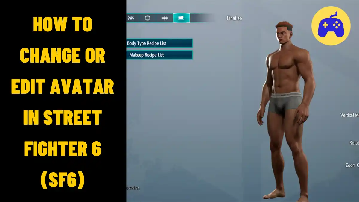 How To Change Or Edit Avatar In Street Fighter 6 (SF6)