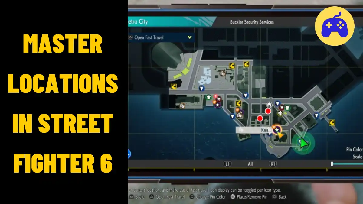 Master Locations In Street Fighter 6