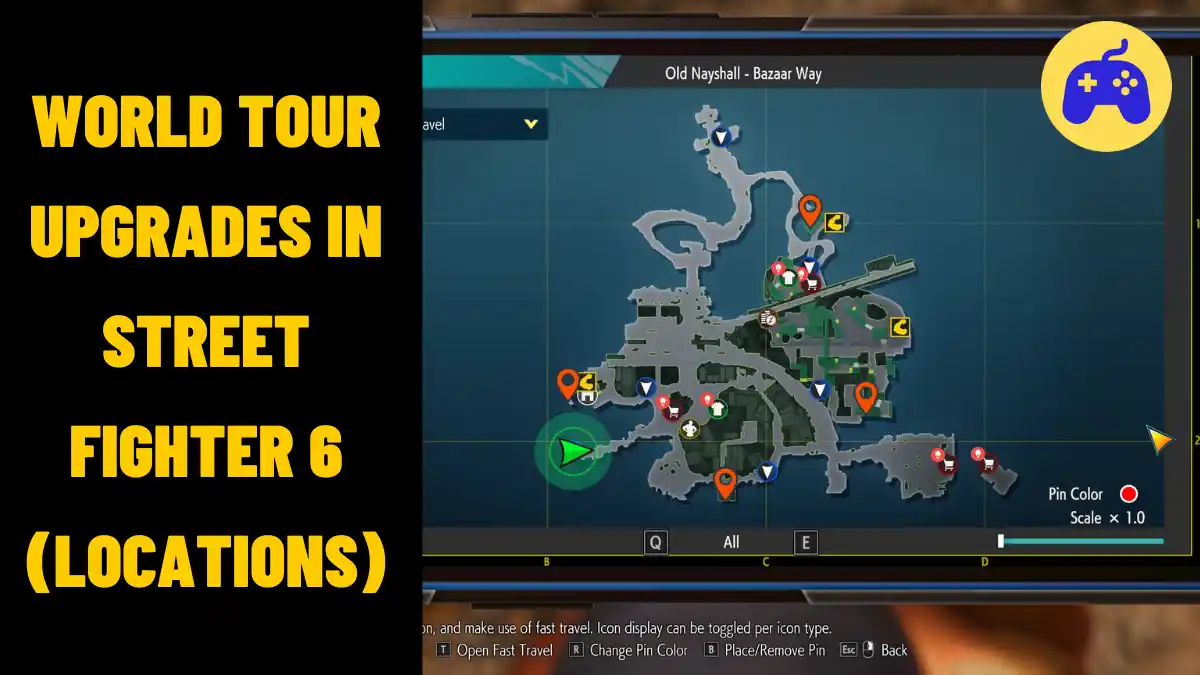 World Tour Upgrades In Street Fighter 6 Locations