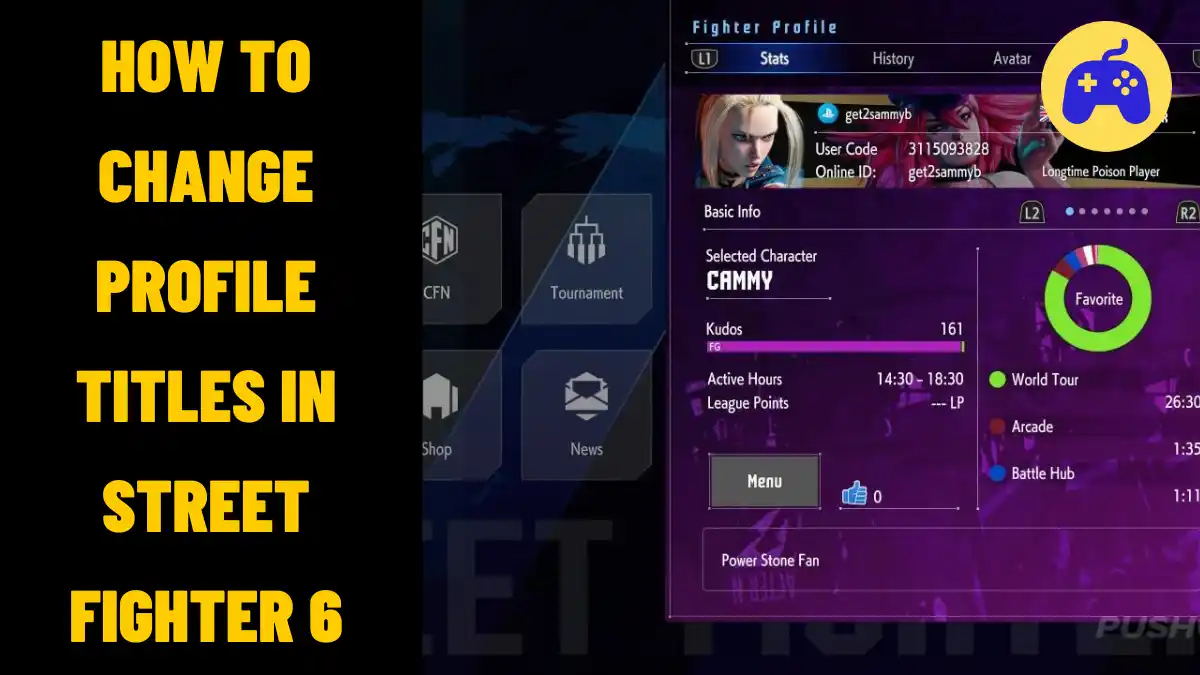 How To Change Profile Titles In Street Fighter 6