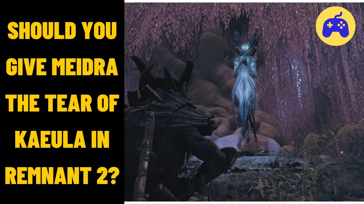 Should You Give Meidra The Tear Of Kaeula In Remnant 2